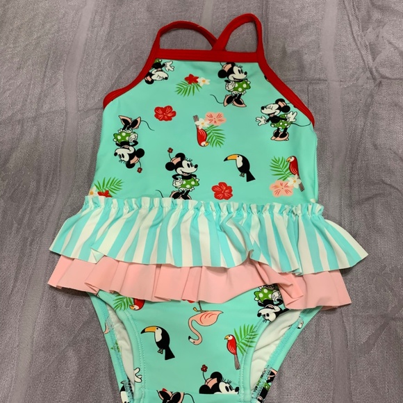 Hanna Andersson Disney Minnie Mouse Swimsuit - Picture 1 of 4